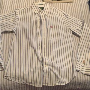 ABERCROMBIE COLLARD BUTTON DOWN. SIZE S.